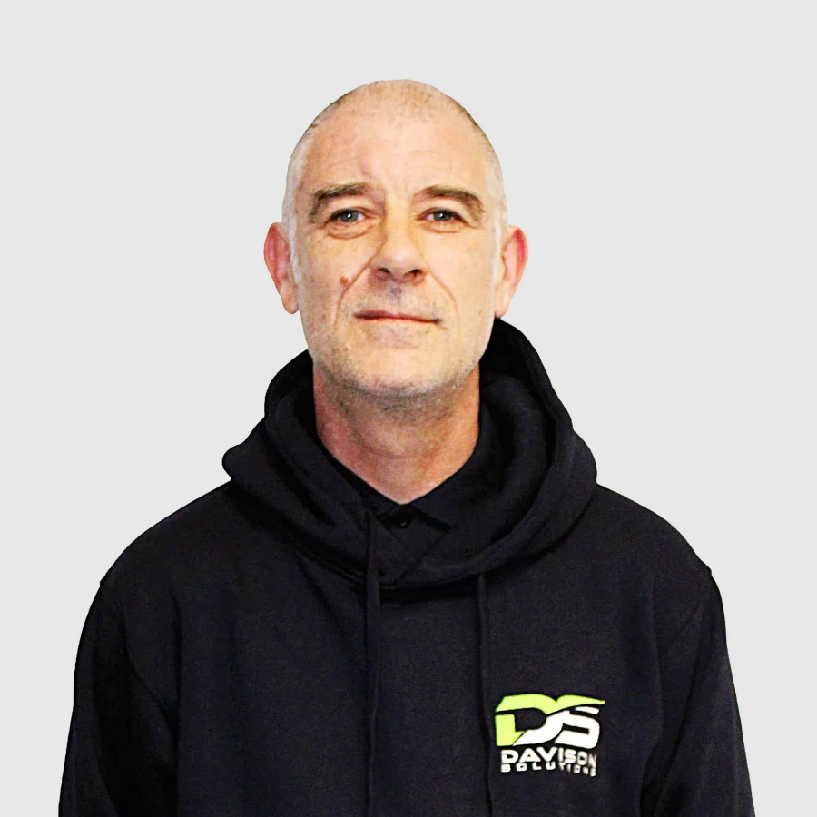 Joe Bryden, Site Supervisor at Davison Solutions.