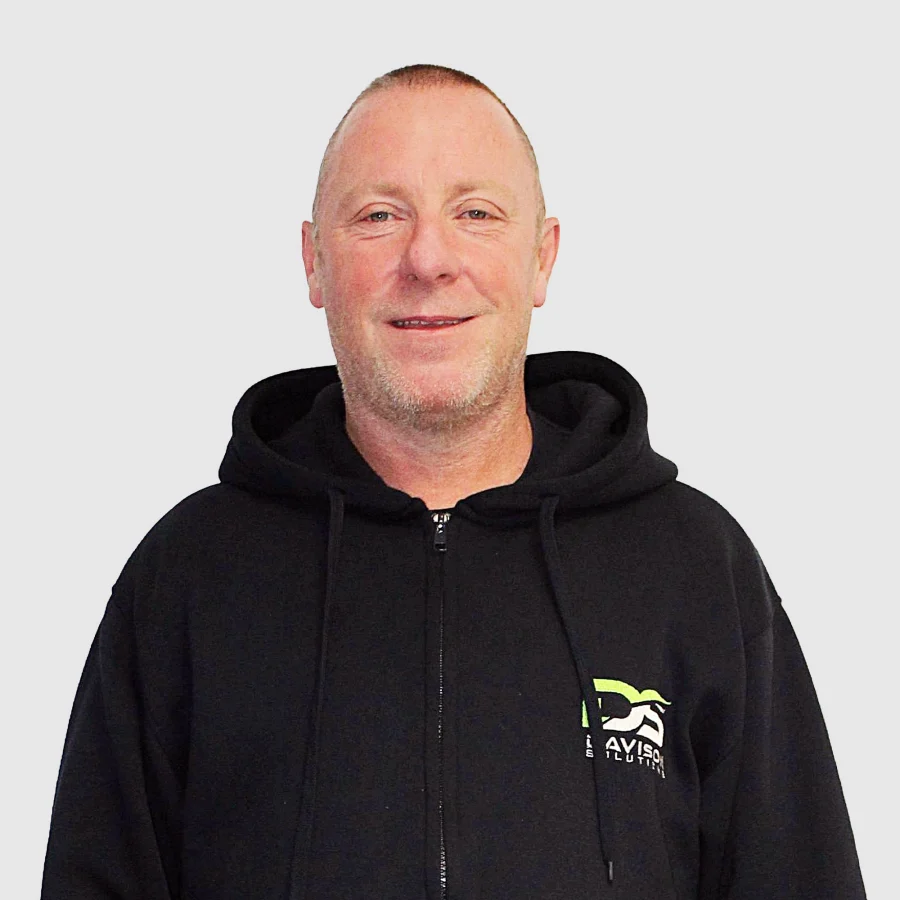 Lee Gibson, Site Supervisor, Davison Solutions.