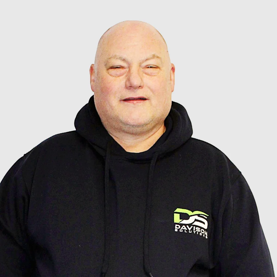 Michael Stephenson, Site Supervisor, Davison Solutions.