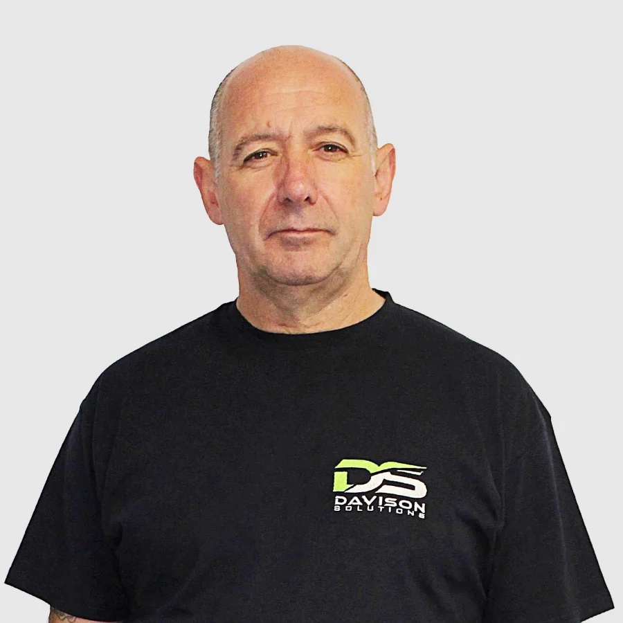 Terry O'Neill, Site Supervisor, Davison Solutions.