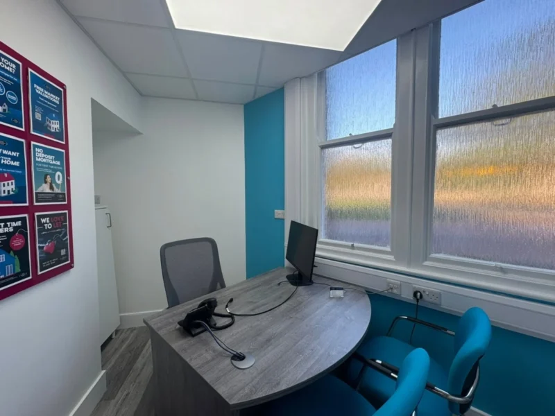 The newly refurbished interior of RMS Forest Hall.