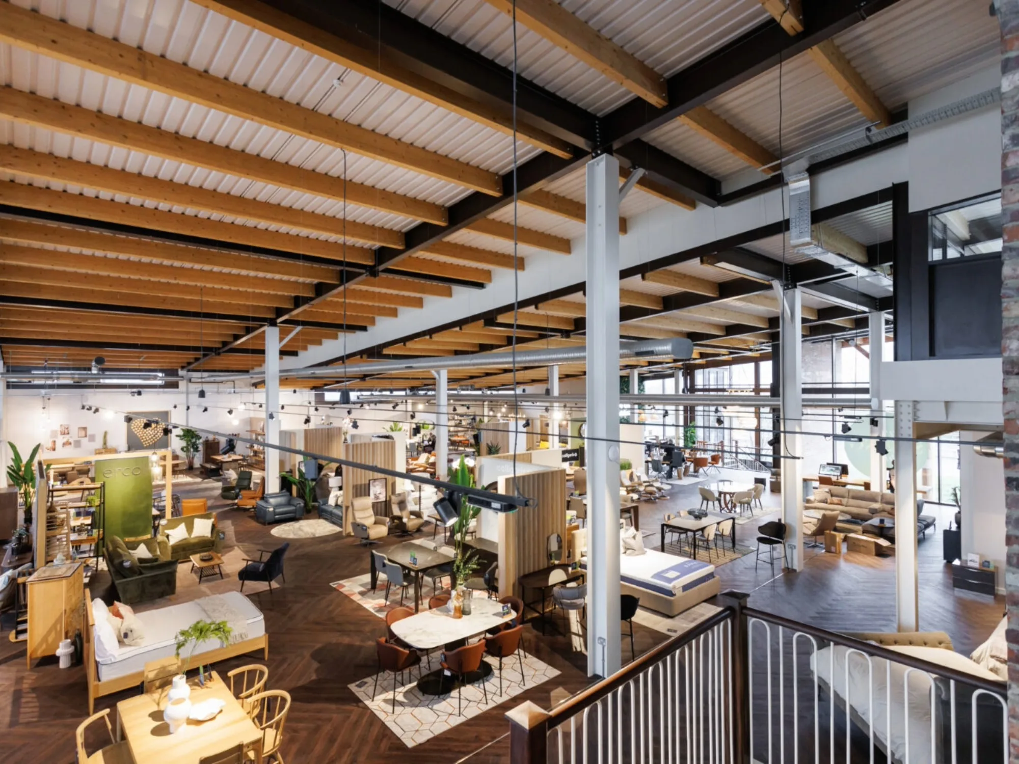 An interior shot of Barker & Stonehouse's flagship Gateshead store.