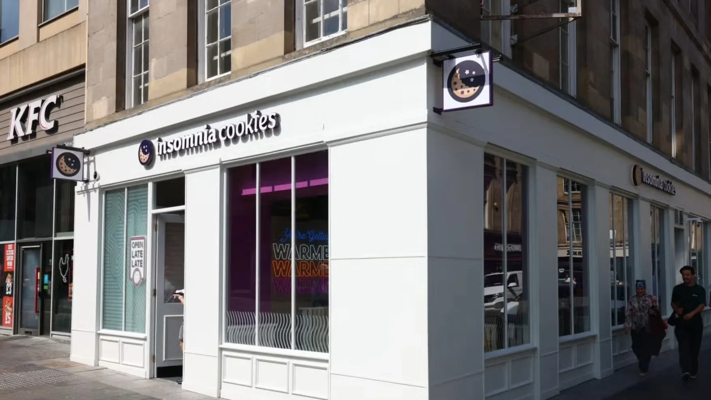 Serving up a fresh new look for Insomnia Cookies in Newcastle city centre